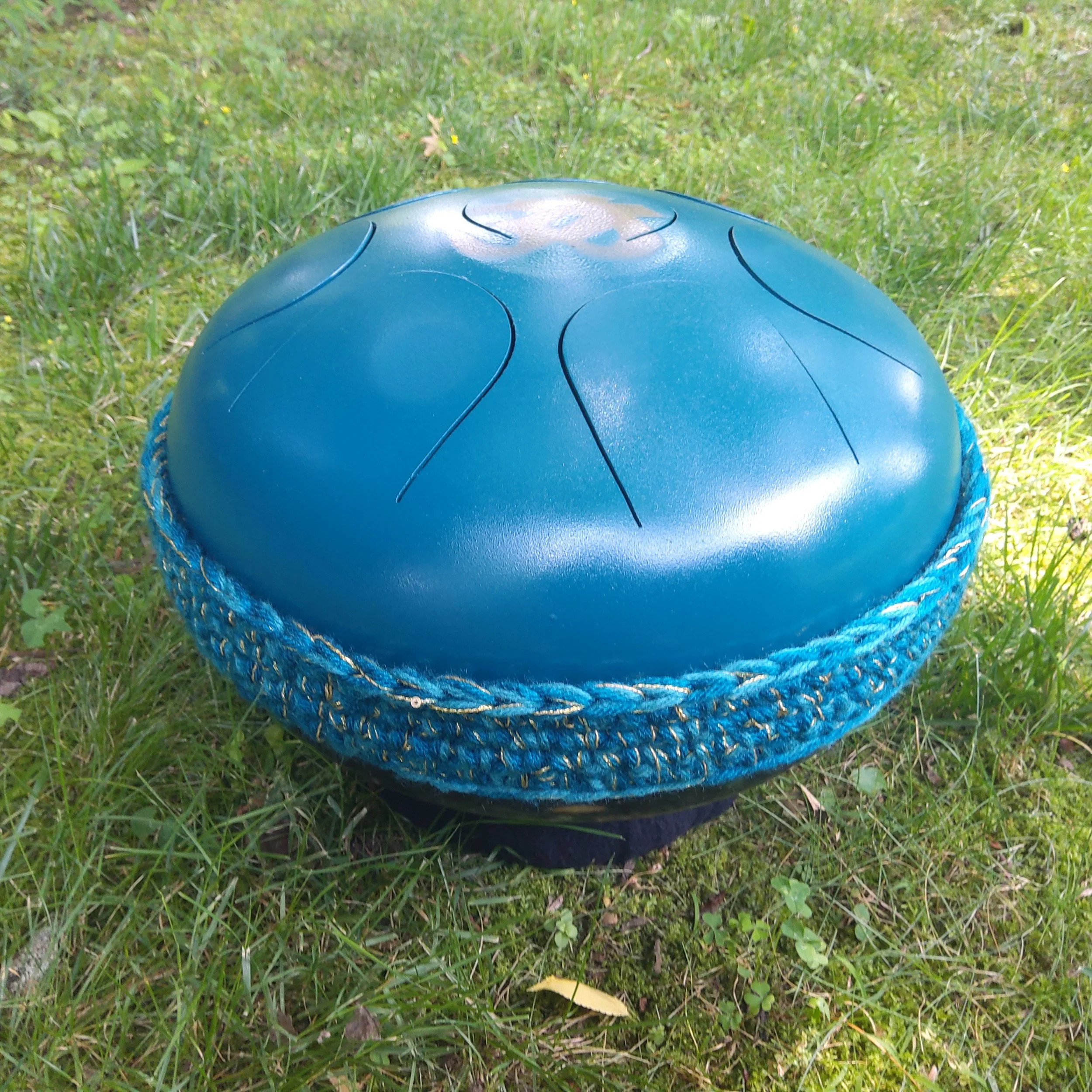 Steel Tongue drum Solfeggio Tone 528 hz, music therapy instrument